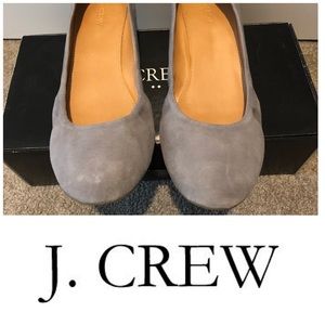 Anya Suede Ballet Flats by J. Crew